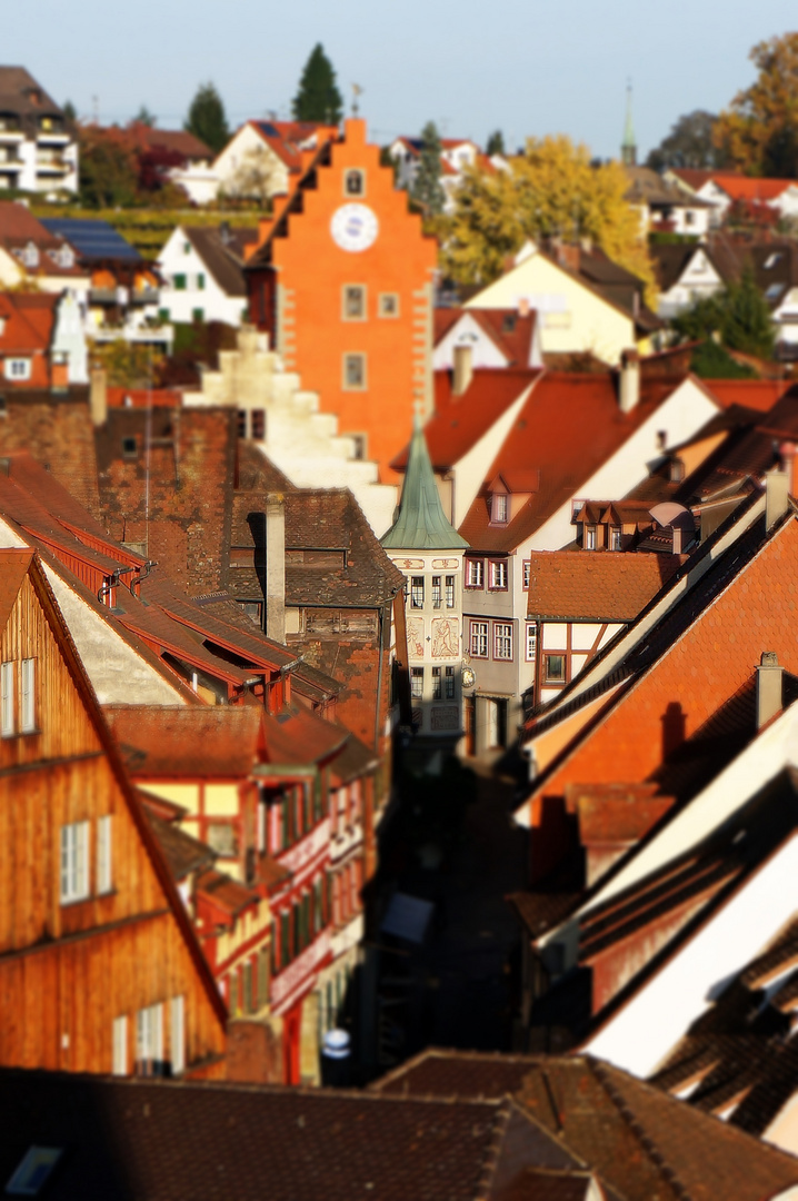 Die Dächer von Meersburg