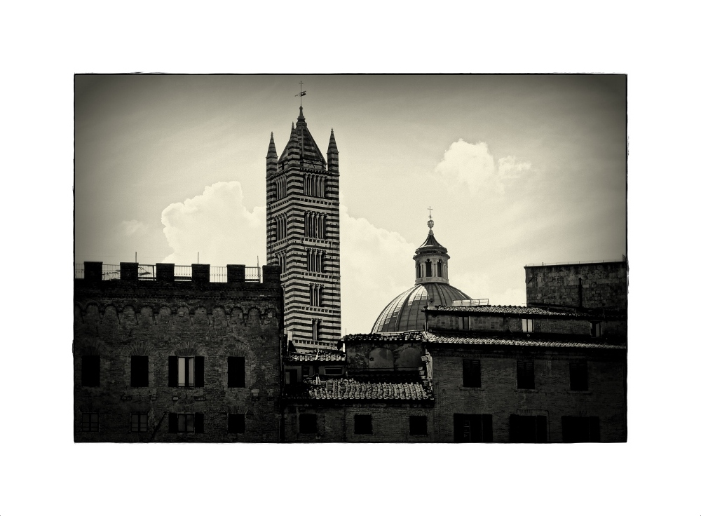die Dächer von Siena....