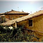 Die Dächer von Volterra im Herbst...