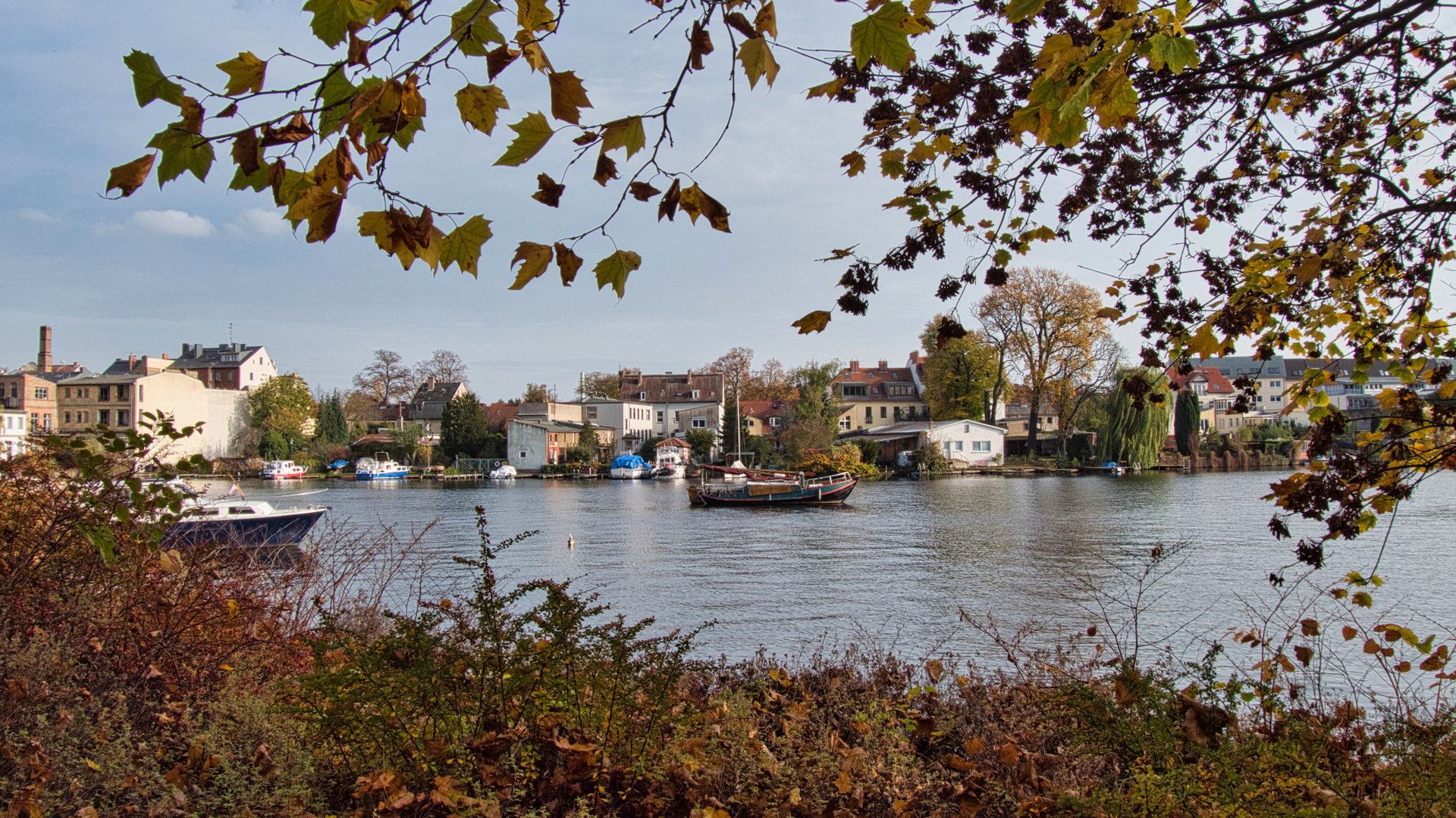 Die Dahme in Köpenick