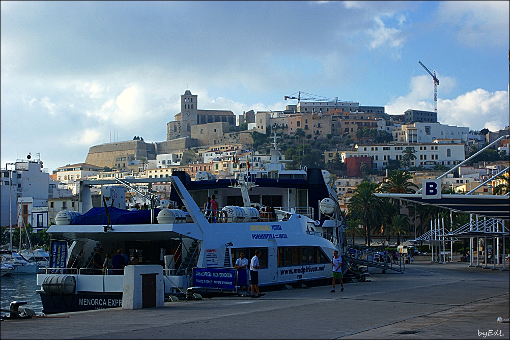 Die Dalt Vila von Ibiza