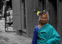 Die Dame aus Kathmandu