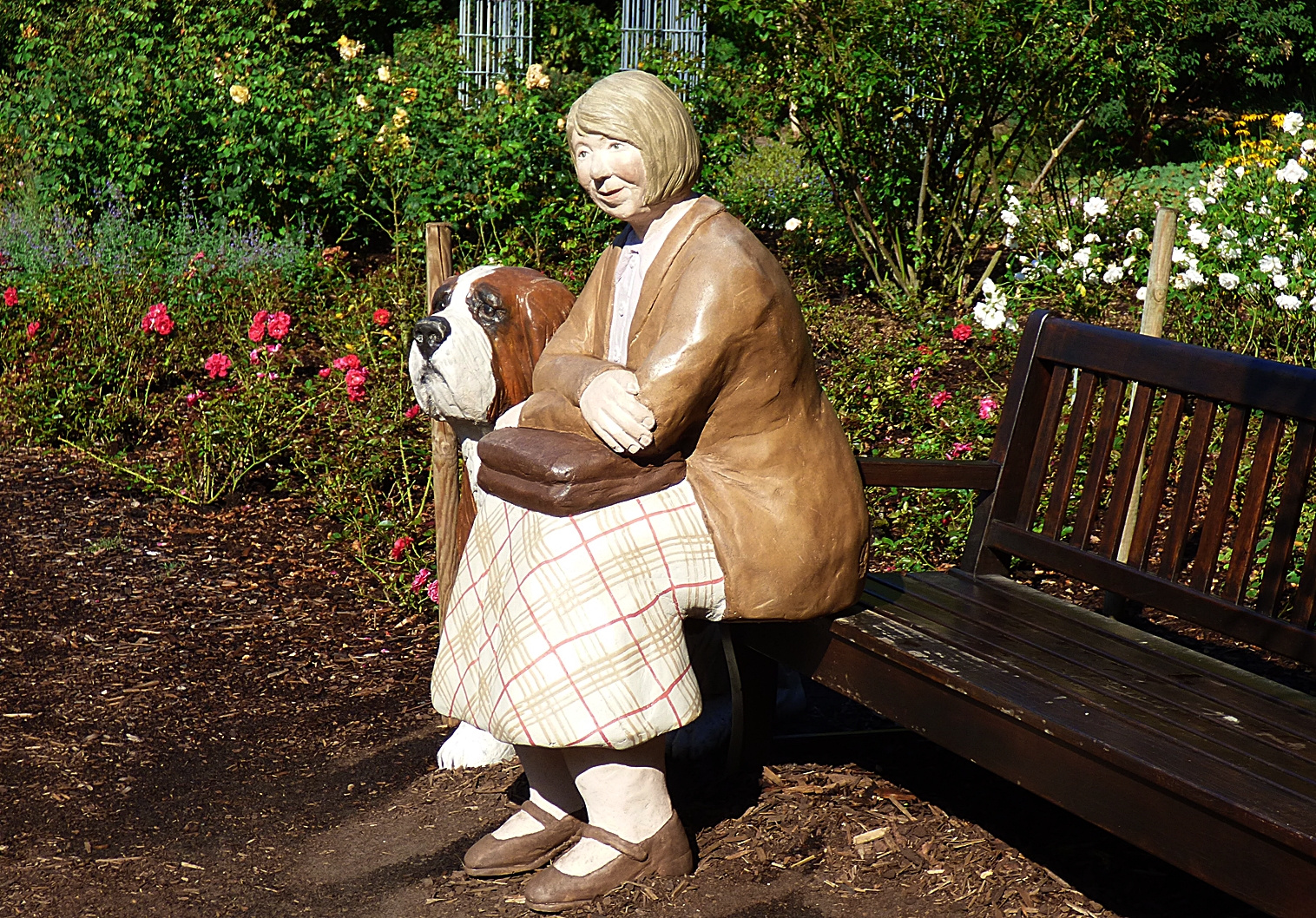 Die Dame mit Hund . . .,