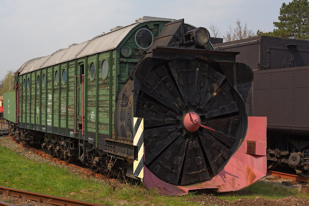 Die Dampf-Schneeschleuder "Bauart Henschel"