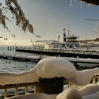 Die Dampfer am Ammersee im Winterschlaf