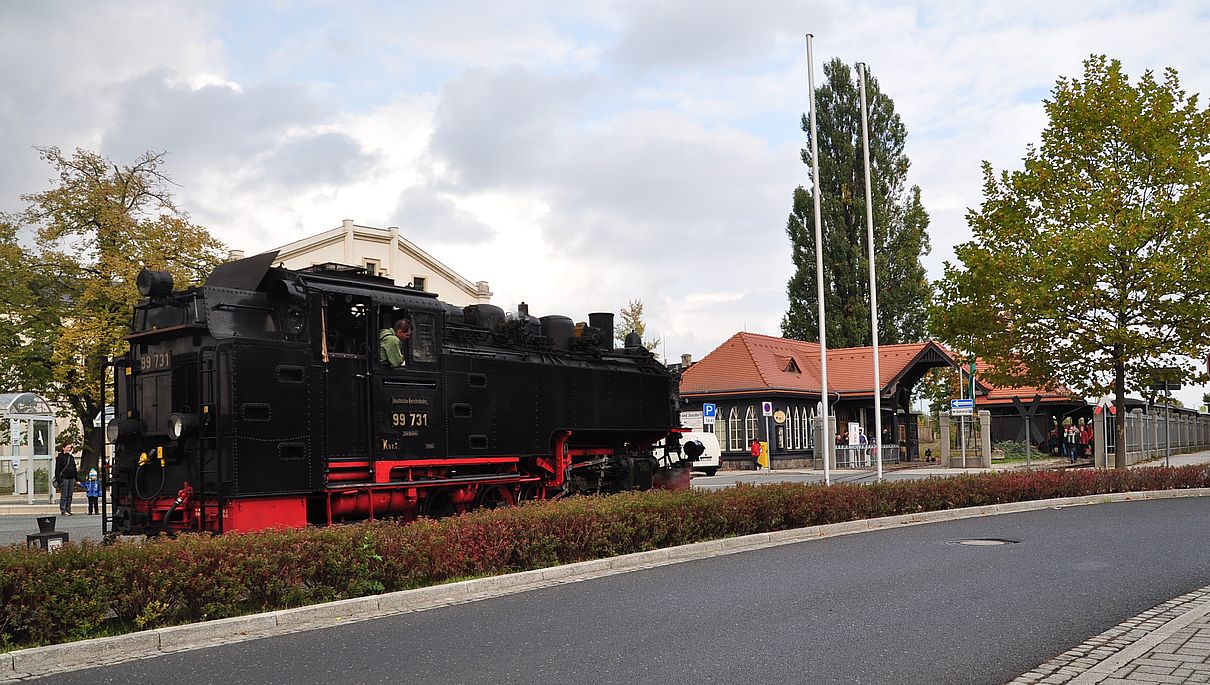 Die Dampflokomotive 99 731