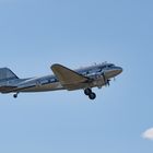 Die DC-3 ist in der Luft