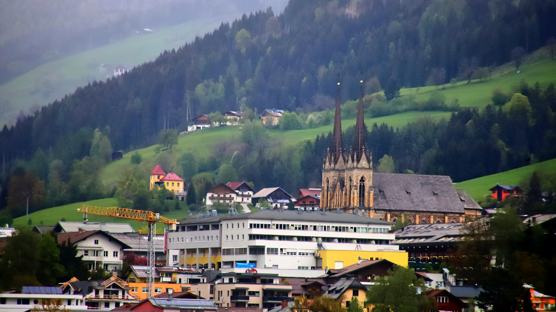 Die Dekanatspfarrkirche St.Johannis in St.Johann im Pongau