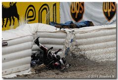 Die denkbar ungüstigste Art sich einem Air Fence zu nähern...2