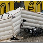 Die denkbar ungüstigste Art sich einem Air Fence zu nähern...5