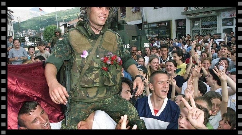 Die deutsche Soldaten im Kosovo 1999