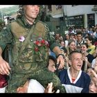 Die deutsche Soldaten im Kosovo 1999