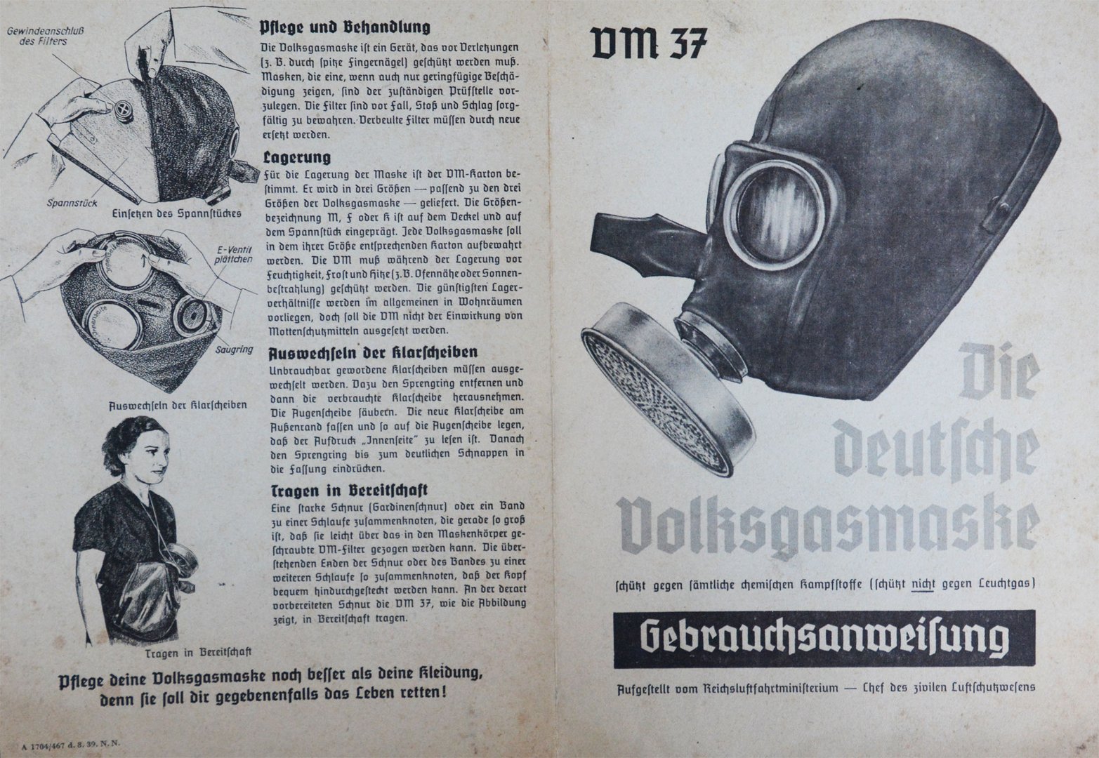 Die Deutsche Volksgasmaske