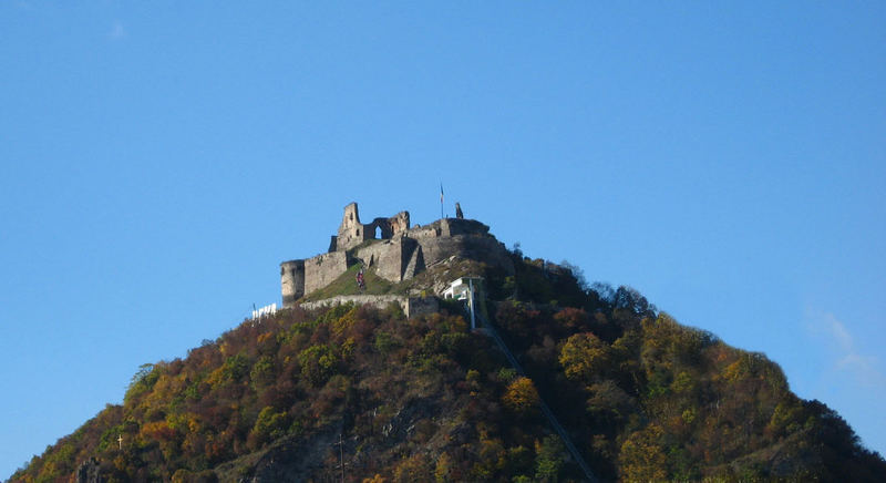 Die Deva Burg in Transsilvanien