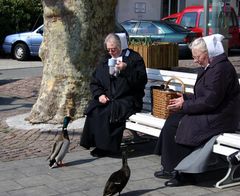 Die Diakonie macht auch mal Pause...