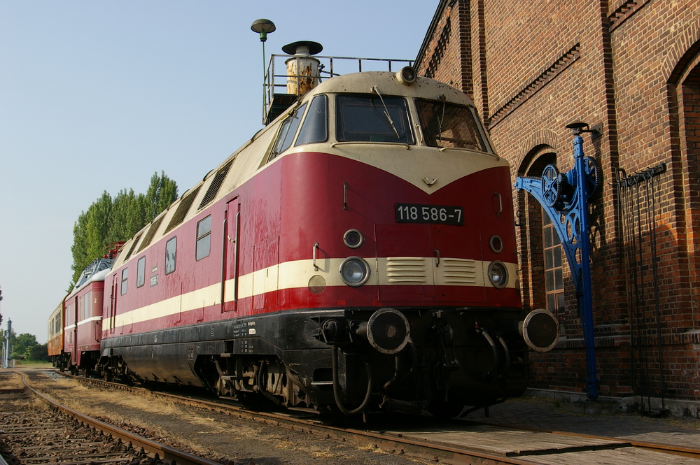 Die "Dicke aus Babelsberg"...., aufgenommen in Staßfurt, 31.05.2008