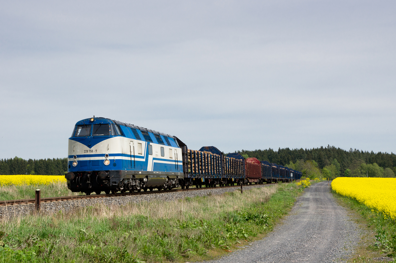 Die "Dicke" von der Rennsteigbahn.