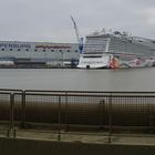 Die Dockschleuse der Meyer Werft