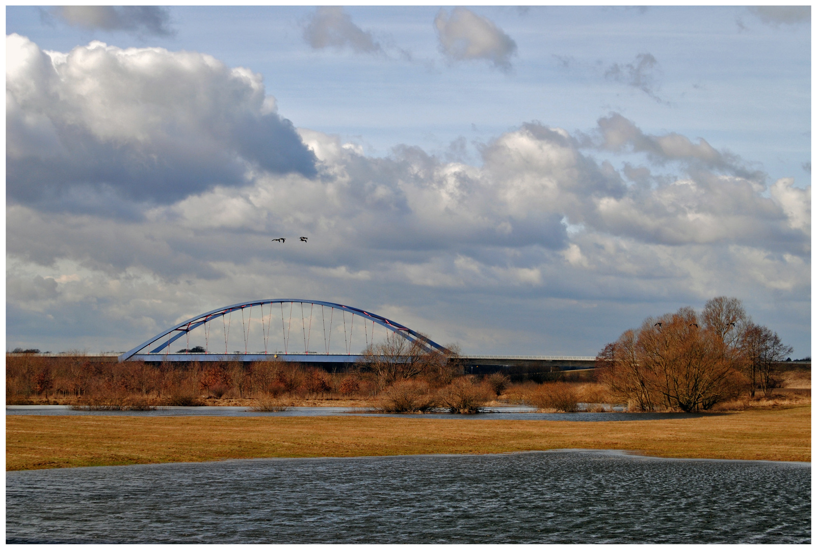 die Dömitzer Brücke