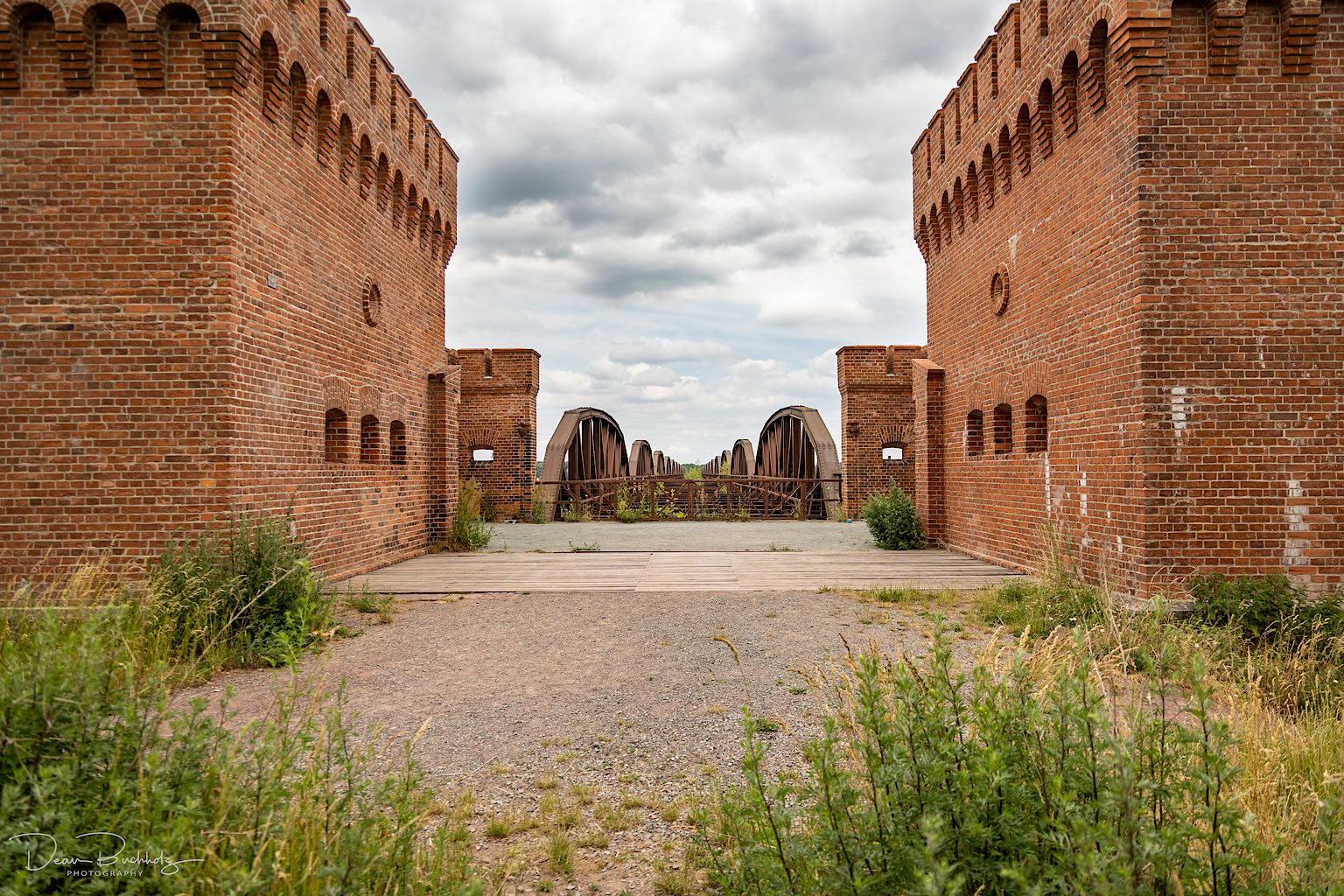 Die Dömitzer Eisenbahnbrücke