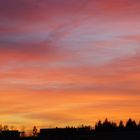 Die Dörfliche "Skyline" vom Balkon aus