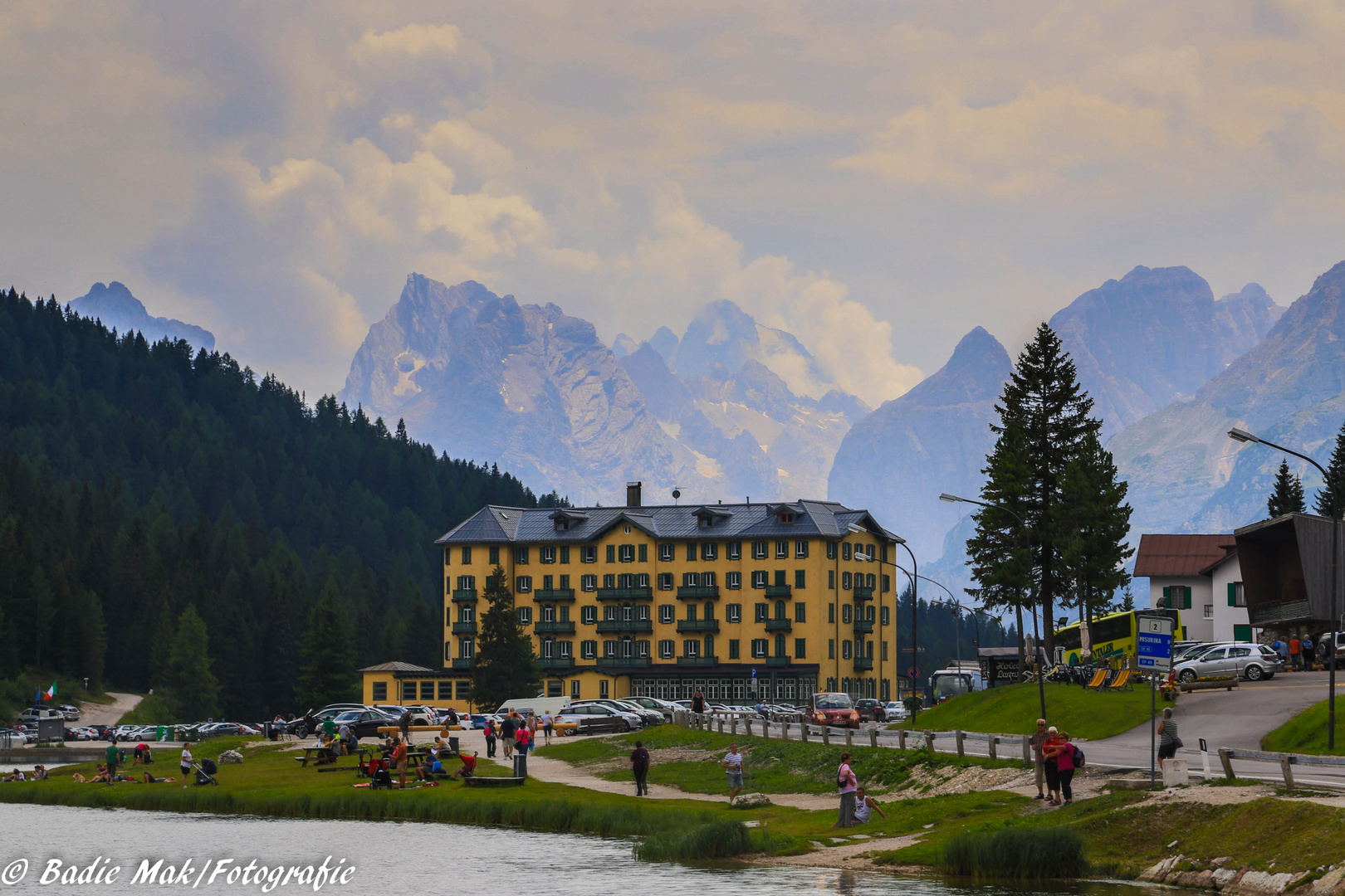 Die Dolomiten im Sommer