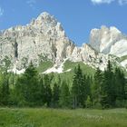 Die Dolomiten in der nähe von Sexten