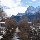 Die Dolomiten Mitte Februar 2020 / 3 Monate ohne Schneefall