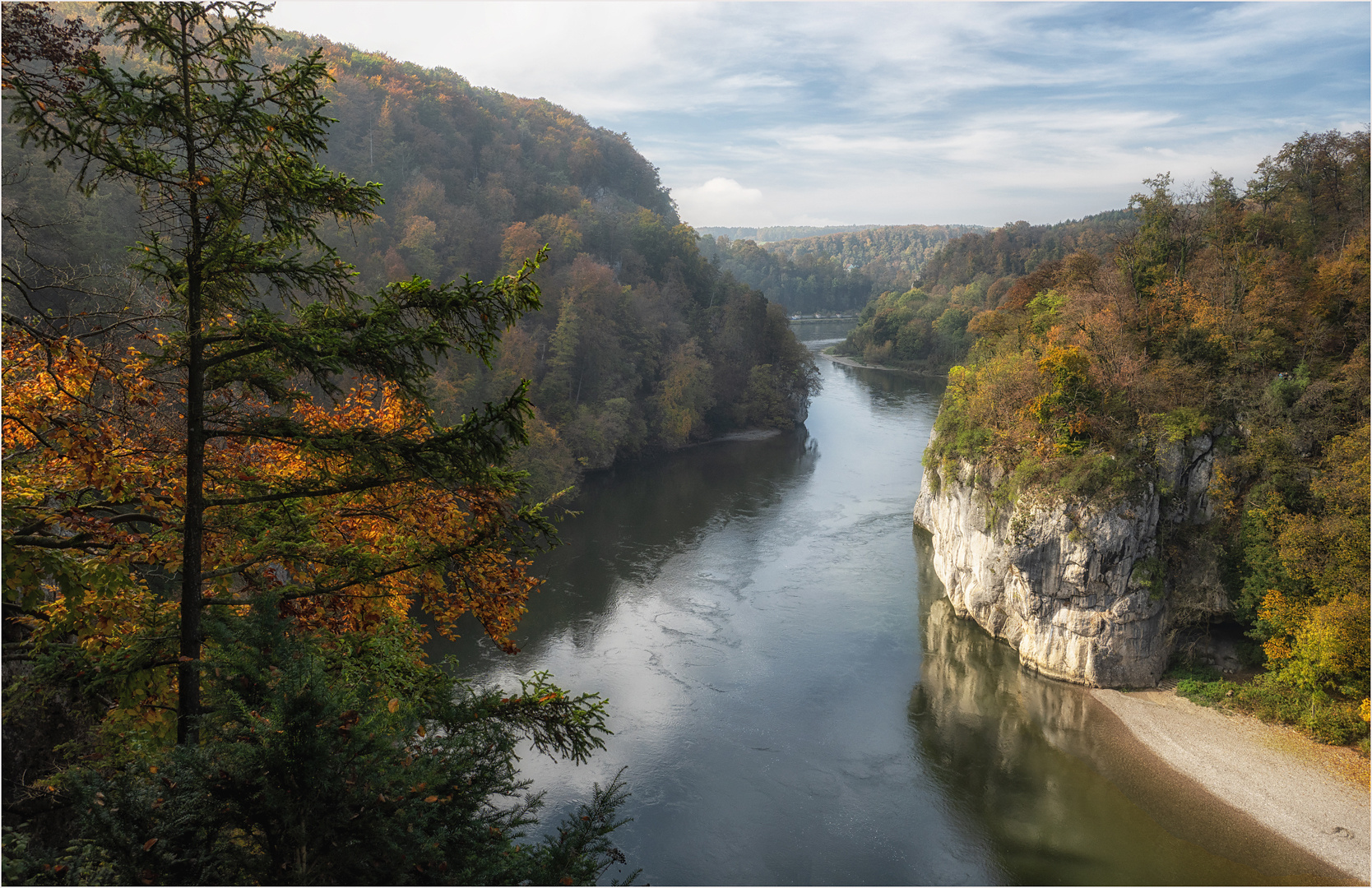 Die Donau Foto & Bild | natur, herbst, landschaft Bilder auf fotocommunity