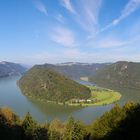 Die Donau als Schlögener Schlinge bei Haibach in Oberösterreich