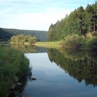 Die Donau bei Beuron im Donautal