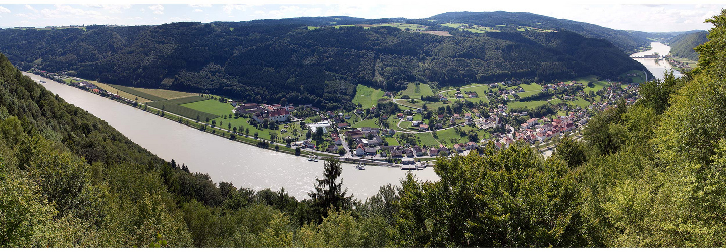 die Donau bei Engelhartszell