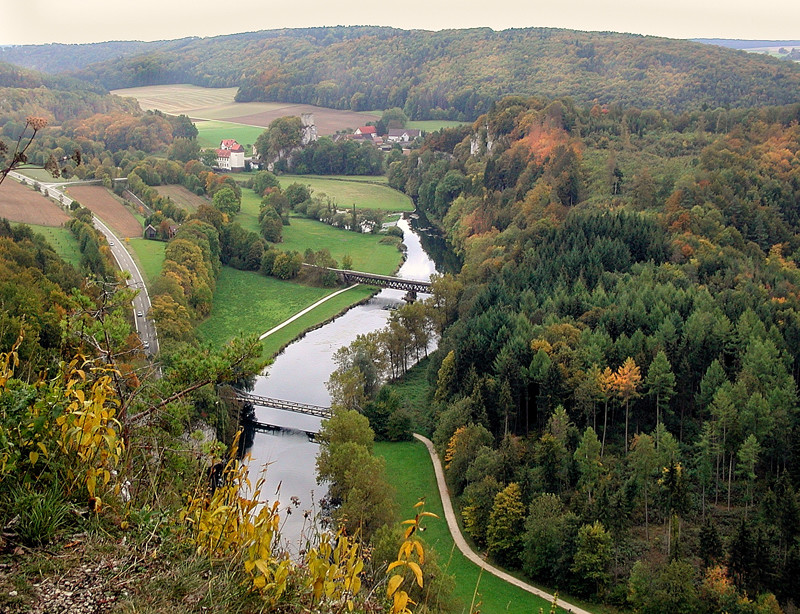 Die Donau bei Gutenstein