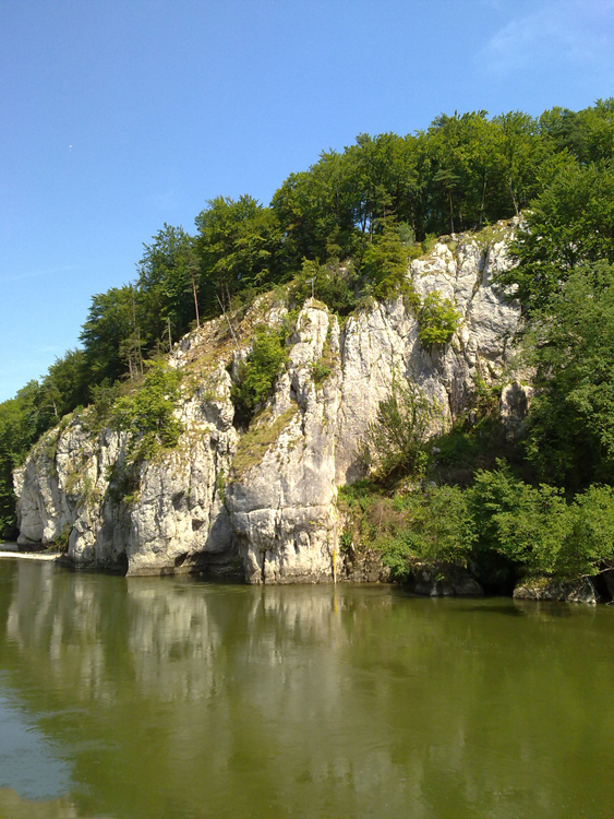 Die Donau bei Kehlheim