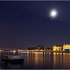 Die Donau bei Nacht