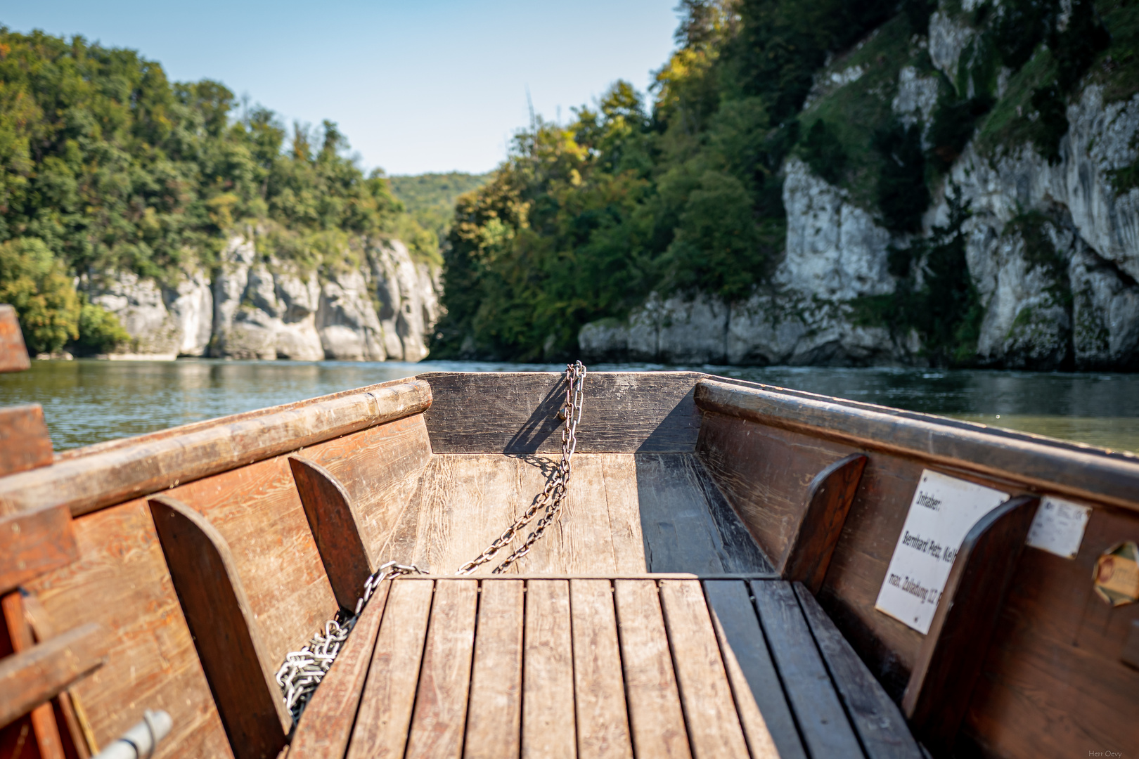 Die Donau entlang