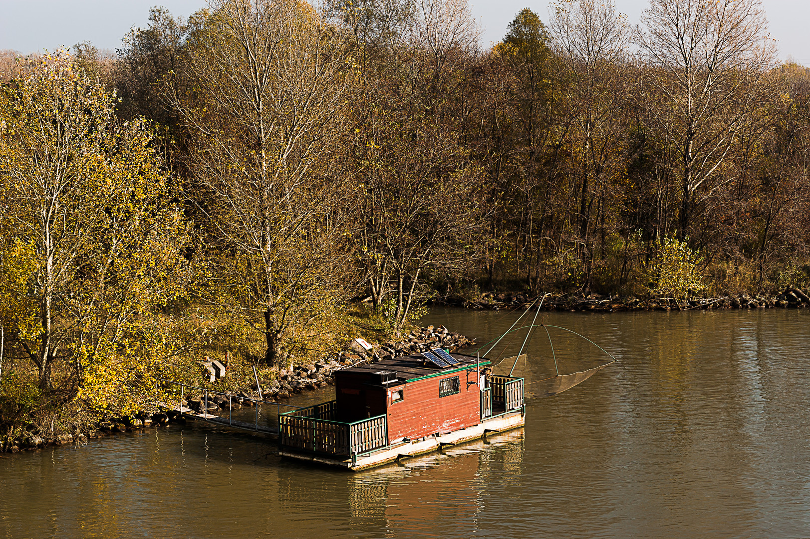 Die Donau in der Lobau - Wien