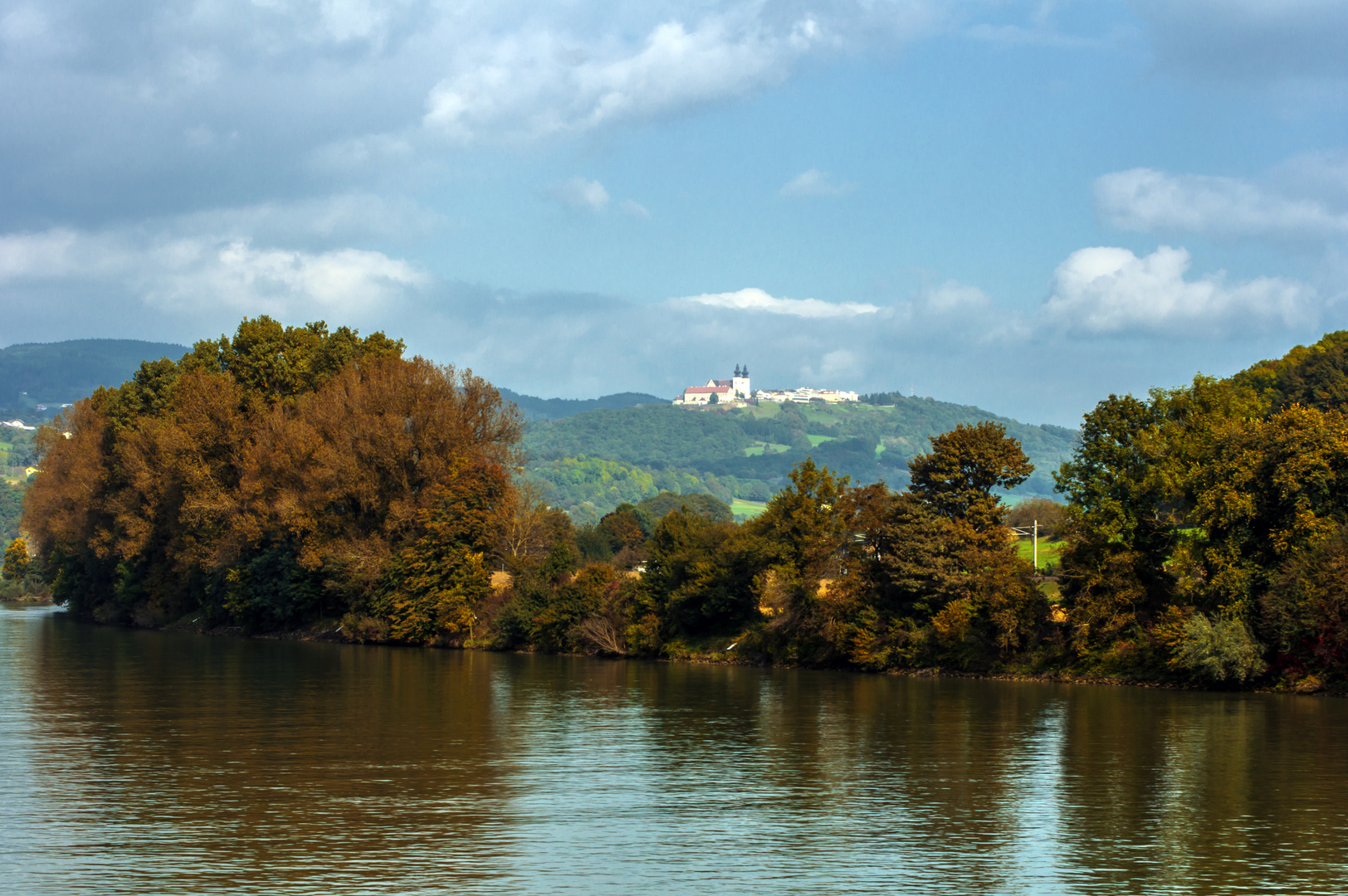 Die Donau und Maria Taferl