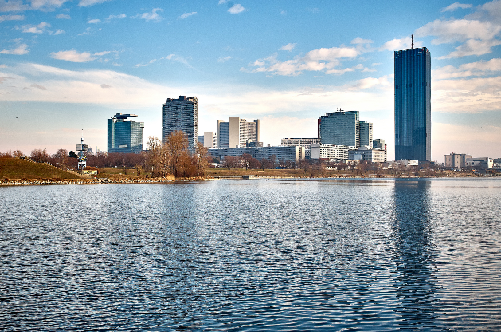 Die Donaucity in Wien