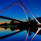 Die Doppelbogenbrücke - Rhein-Herne-Kanal - II