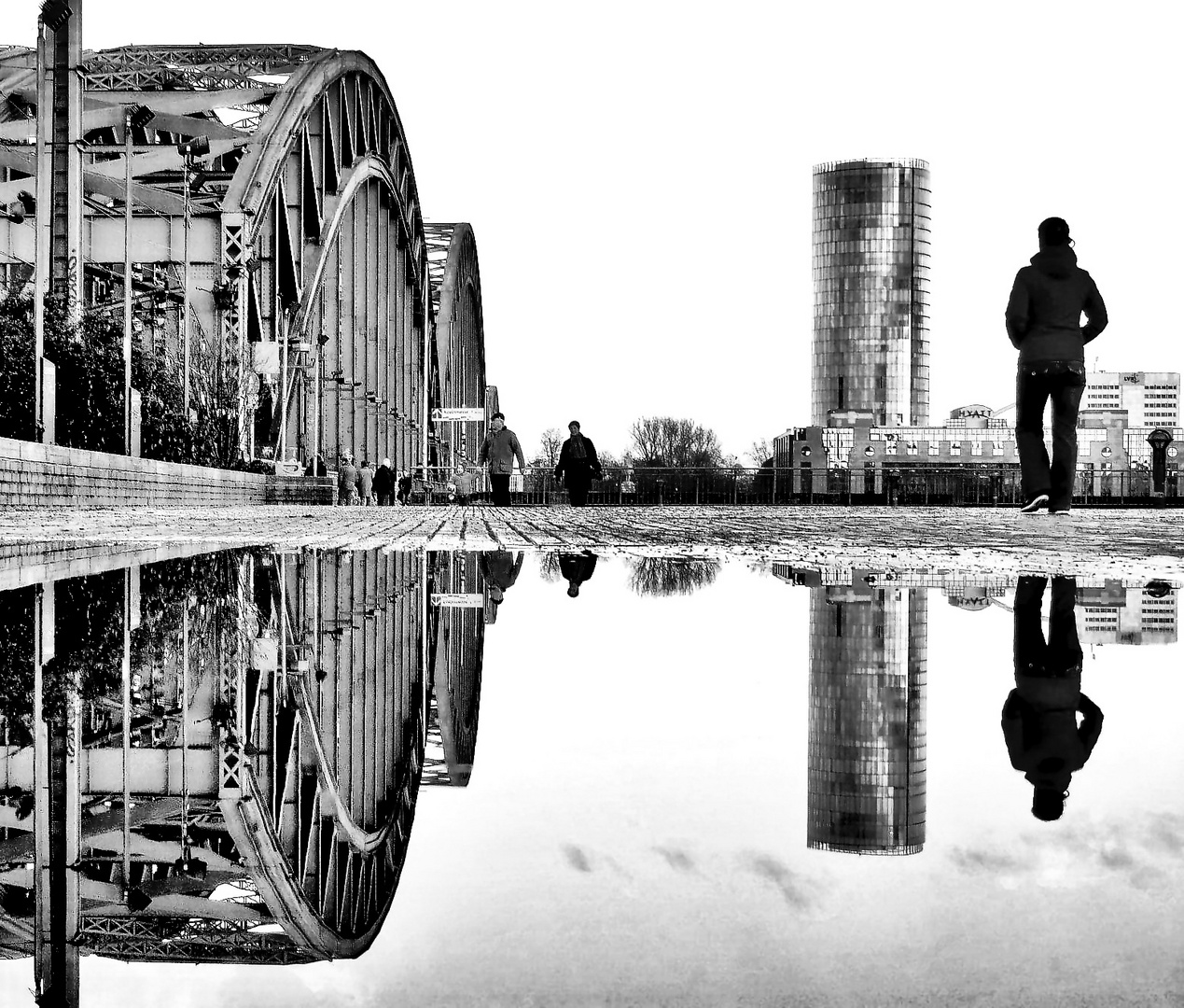 Die doppelte Hohenzollernbrücke