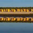 Die doppelten Strandkörbe...