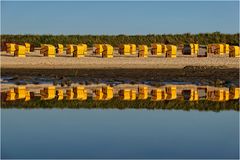 Die doppelten Strandkörbe...