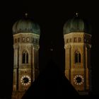 Die Doppeltürme der Münchner Frauenkirche.