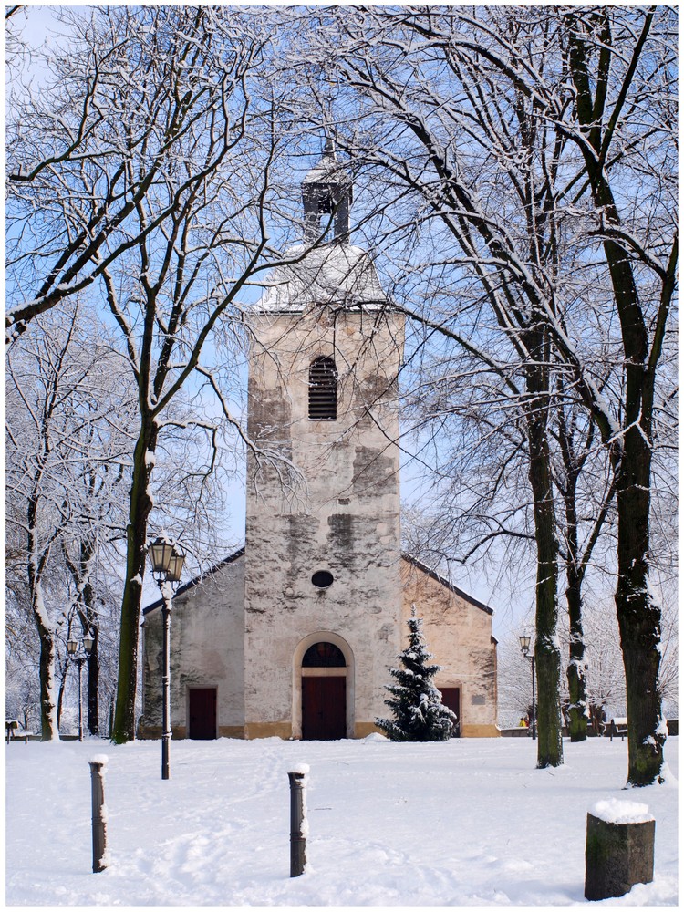 Die Dorfkirche in Friemersheim