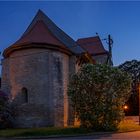 Die Dorfkirche St.Blasii in Altenburg...