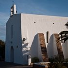 Die Dorfkirche von Es Cubells an der Südküste von Ibiza