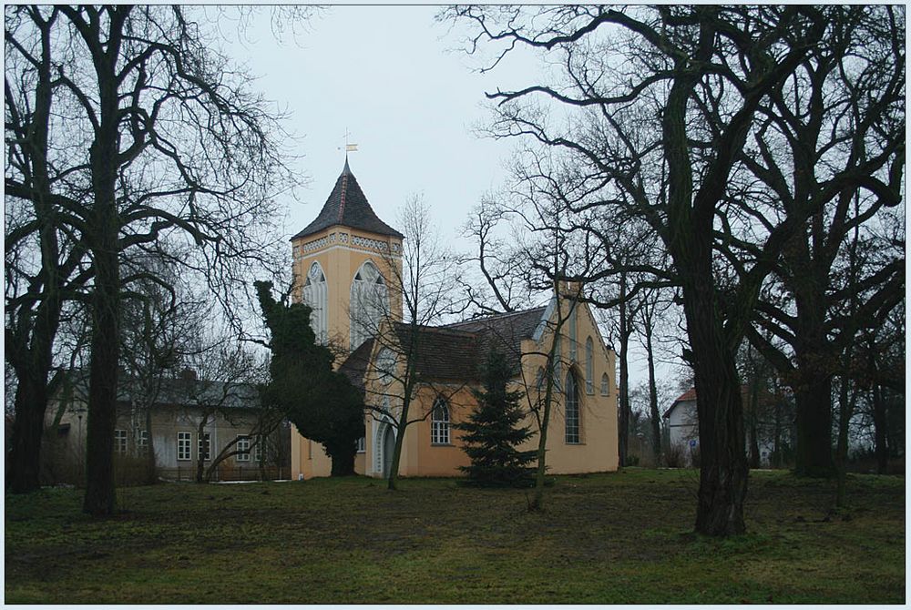 Die Dorfkirche von Paretz