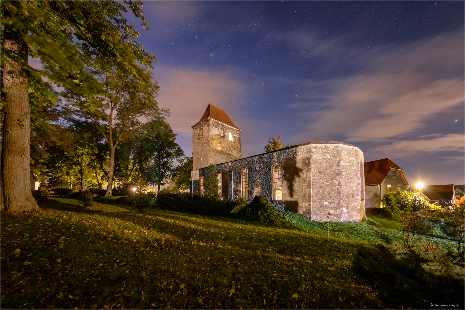 Die Dorfkirche Wedderstedt...