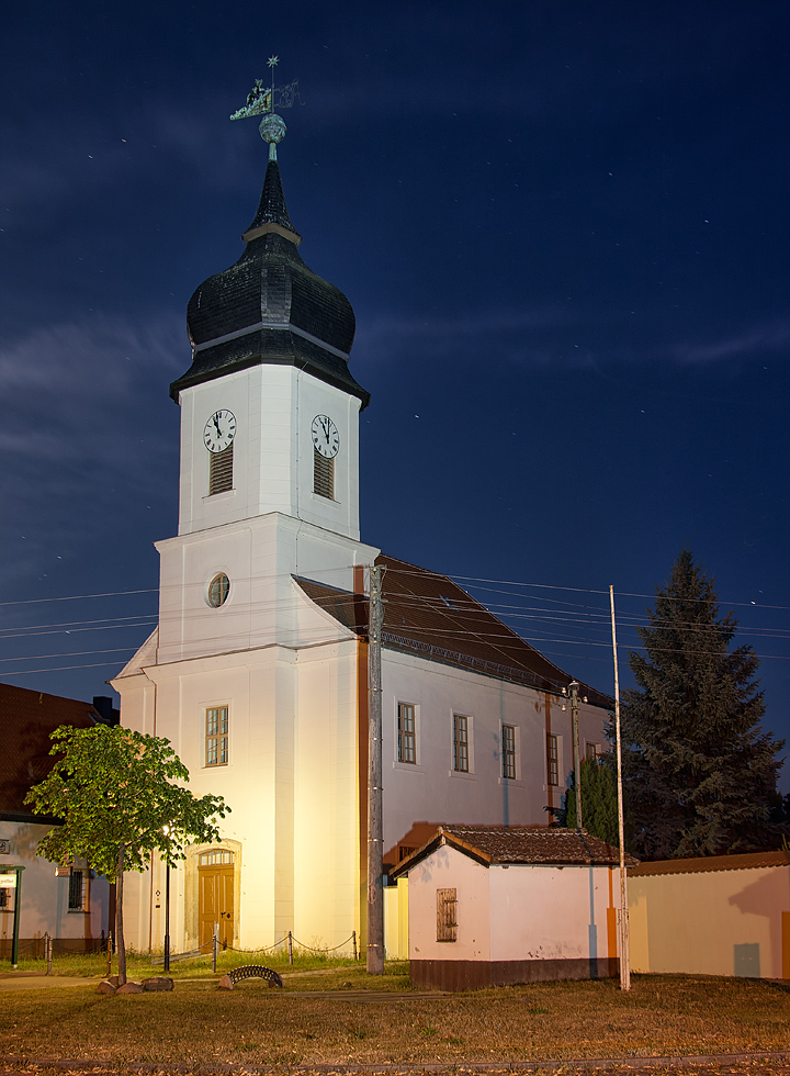 Die Dornburger Kirche...